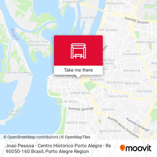 Joao Pessoa - Centro Histórico Porto Alegre - Rs 90050-160 Brasil map