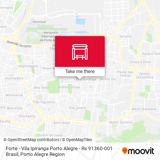 Forte - Vila Ipiranga Porto Alegre - Rs 91360-001 Brasil map