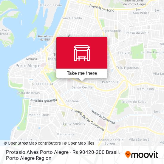 Mapa Protasio Alves Porto Alegre - Rs 90420-200 Brasil