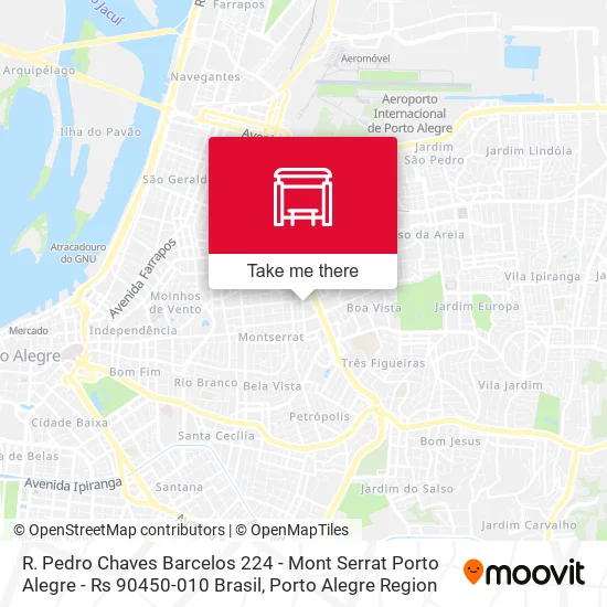 R. Pedro Chaves Barcelos 224 - Mont Serrat Porto Alegre - Rs 90450-010 Brasil map
