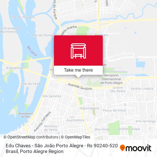Edu Chaves - São João Porto Alegre - Rs 90240-520 Brasil map