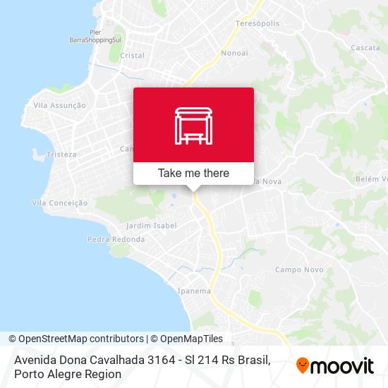 Avenida Dona Cavalhada 3164 - Sl 214 Rs Brasil map