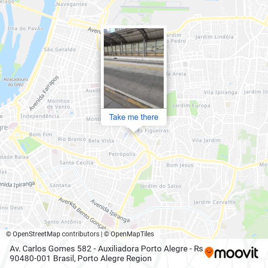 Av. Carlos Gomes 582 - Auxiliadora Porto Alegre - Rs 90480-001 Brasil map