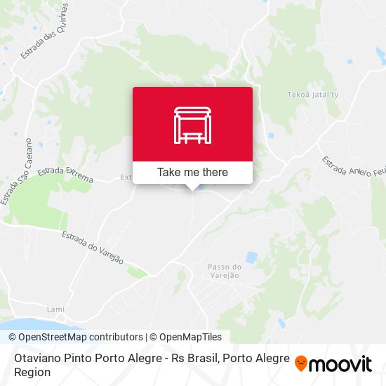 Otaviano Pinto Porto Alegre - Rs Brasil map