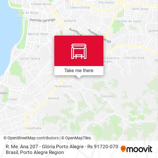 Mapa R. Me. Ana 207 - Glória Porto Alegre - Rs 91720-070 Brasil