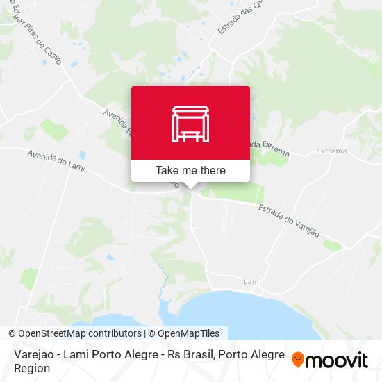 Varejao - Lami Porto Alegre - Rs Brasil map