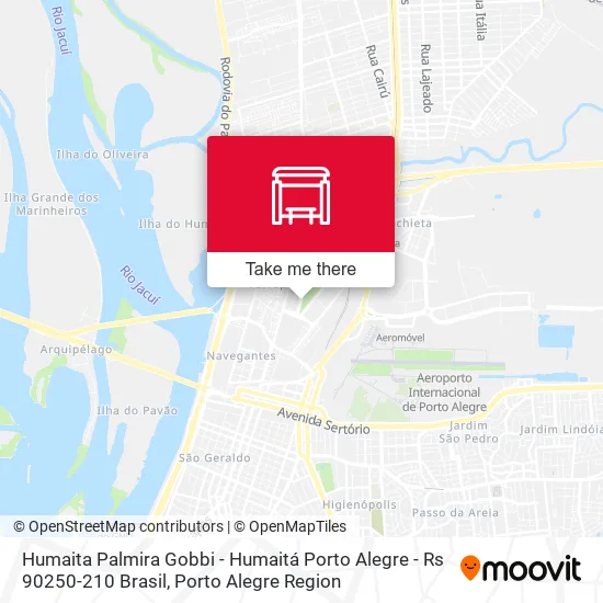 Humaita Palmira Gobbi - Humaitá Porto Alegre - Rs 90250-210 Brasil map
