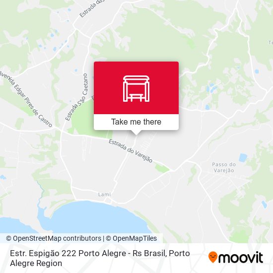 Estr. Espigão 222 Porto Alegre - Rs Brasil map