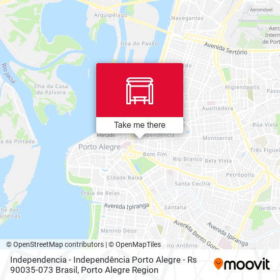 Independencia - Independência Porto Alegre - Rs 90035-073 Brasil map