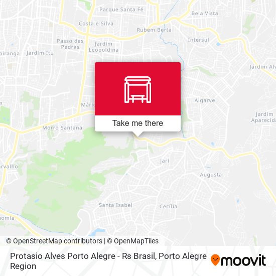 Protasio Alves Porto Alegre - Rs Brasil map