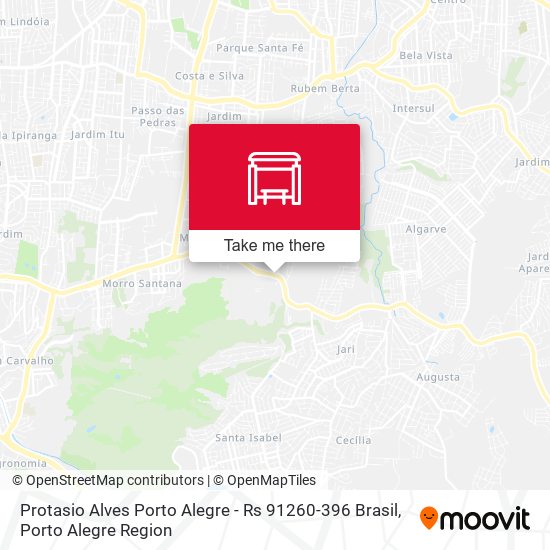 Protasio Alves Porto Alegre - Rs 91260-396 Brasil map