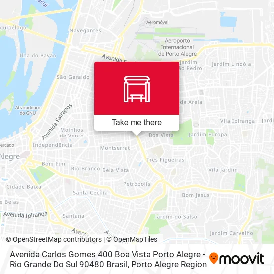 Avenida Carlos Gomes 400 Boa Vista Porto Alegre - Rio Grande Do Sul 90480 Brasil map