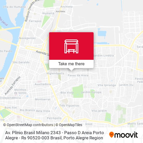 Av. Plínio Brasil Milano 2343 - Passo D Areia Porto Alegre - Rs 90520-003 Brasil map