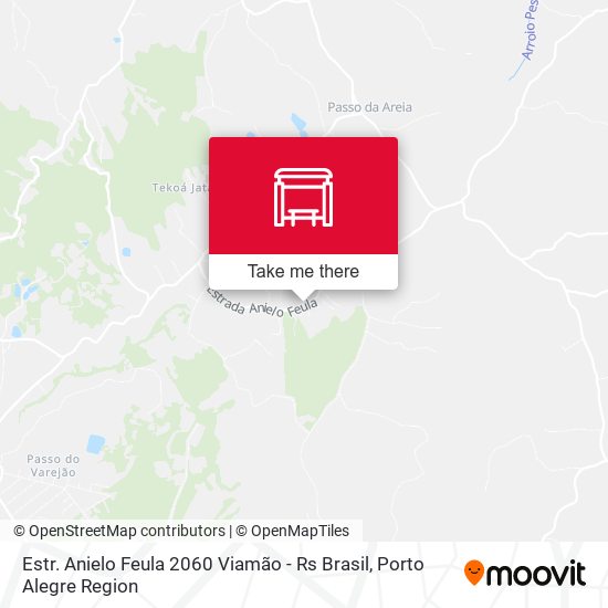 Estr. Anielo Feula 2060 Viamão - Rs Brasil map