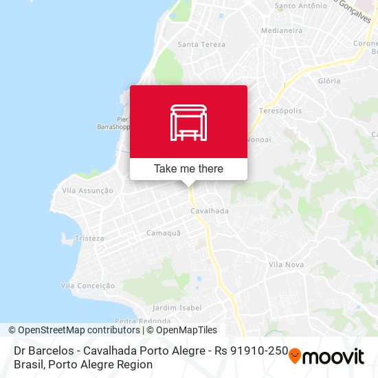 Dr Barcelos - Cavalhada Porto Alegre - Rs 91910-250 Brasil map