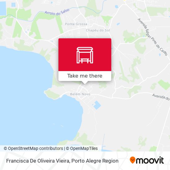 Francisca De Oliveira Vieira map