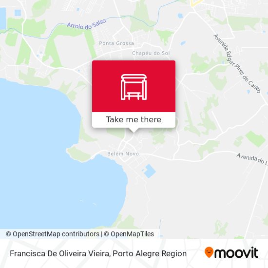 Francisca De Oliveira Vieira map