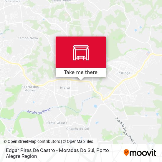 Edgar Pires De Castro - Moradas Do Sul map