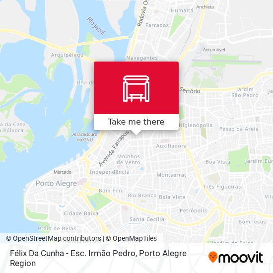 Félix Da Cunha - Esc. Irmão Pedro map
