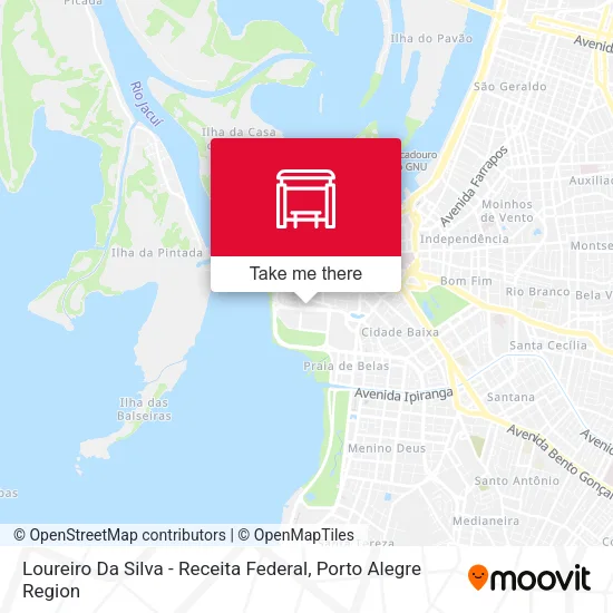 Loureiro Da Silva - Receita Federal map
