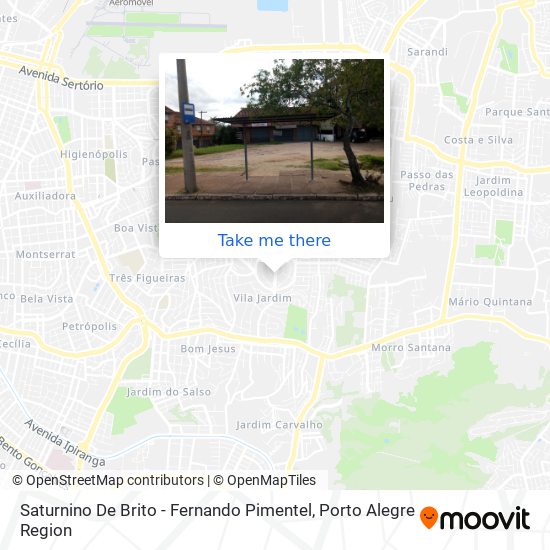 Saturnino De Brito - Fernando Pimentel map