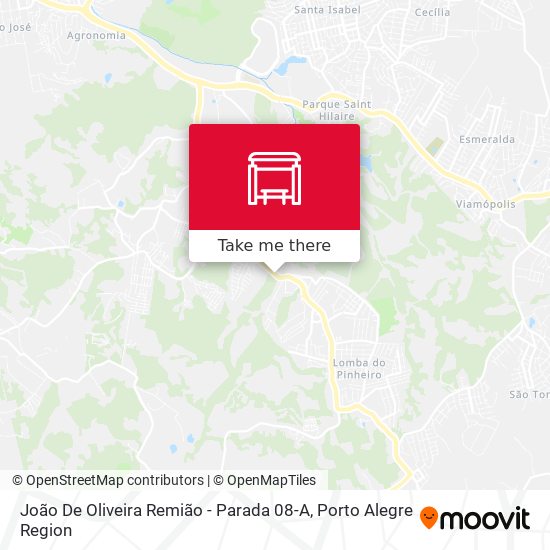 João De Oliveira Remião - Parada 08-A map