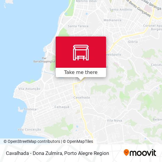 Cavalhada - Dona Zulmira map