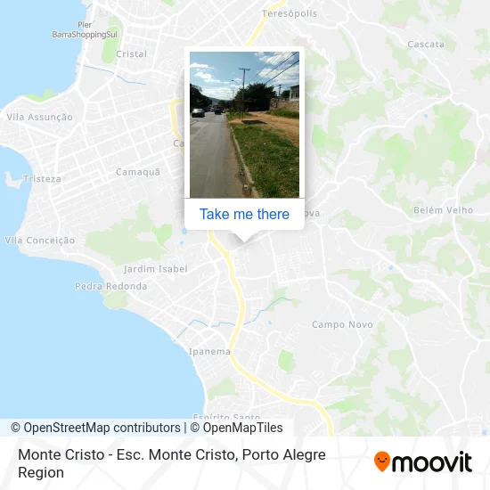 Monte Cristo - Esc. Monte Cristo map