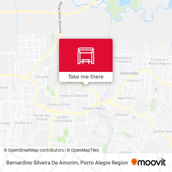 Bernardino Silveira De Amorim map