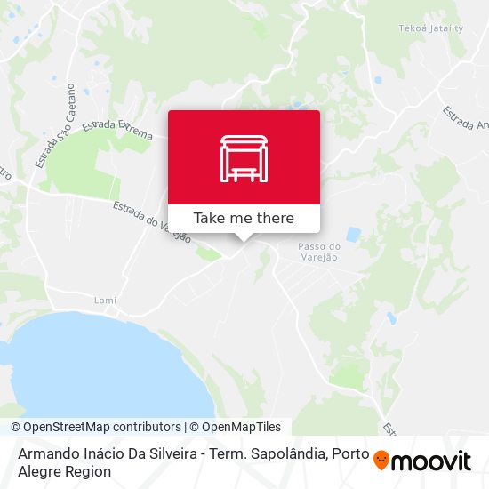 Armando Inácio Da Silveira - Term. Sapolândia map