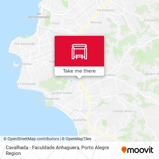 Mapa Cavalhada - Faculdade Anhaguera