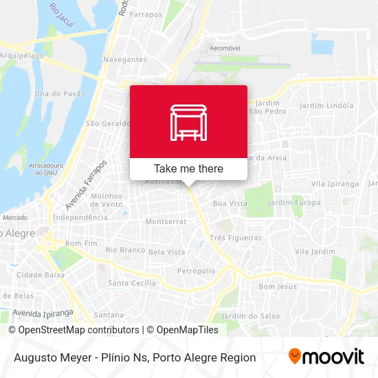 Augusto Meyer - Plínio Ns map