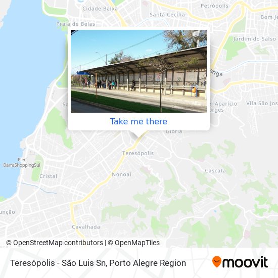 Teresópolis - São Luis Sn map