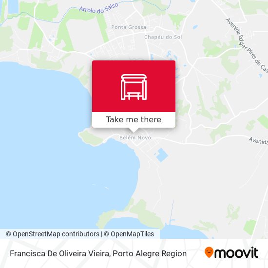 Francisca De Oliveira Vieira map