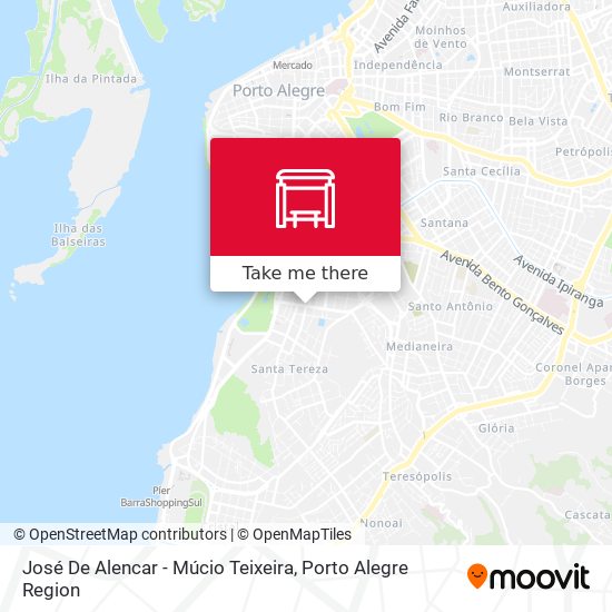 Mapa José De Alencar - Múcio Teixeira