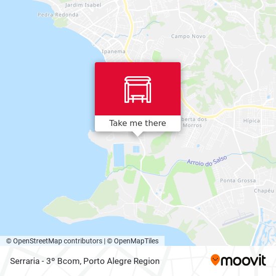 Serraria - 3º Bcom map