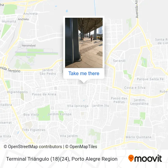 Terminal Triângulo (18)(24) map