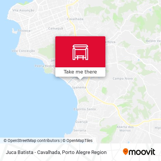 Juca Batista - Cavalhada map
