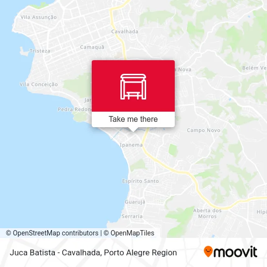 Juca Batista - Cavalhada map