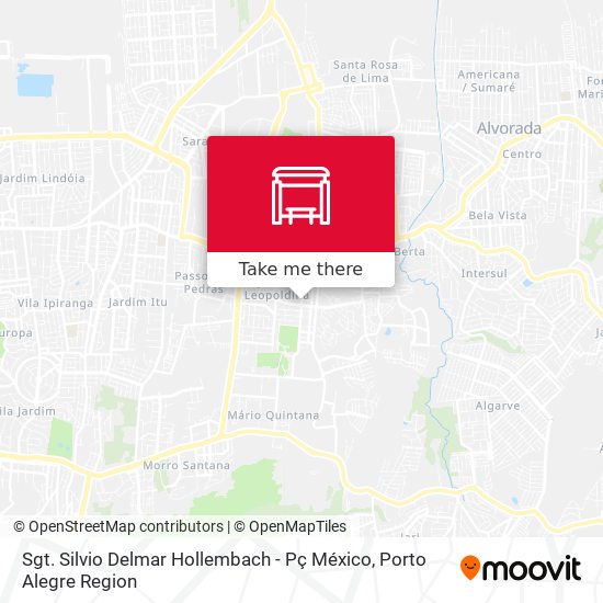 Sgt. Silvio Delmar Hollembach - Pç México map