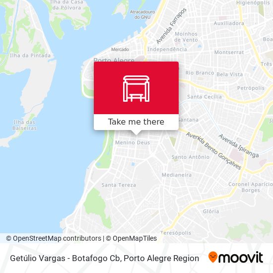 Mapa Getúlio Vargas - Botafogo Cb