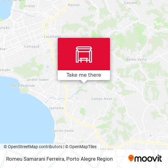 Romeu Samarani Ferreira map