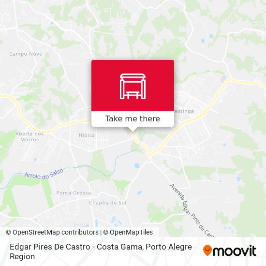 Edgar Pires De Castro - Costa Gama map