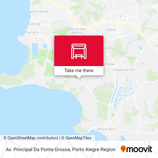 Av. Principal Da Ponta Grossa map