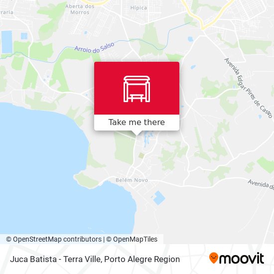 Juca Batista - Terra Ville map