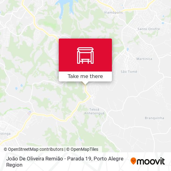 Mapa João De Oliveira Remião - Parada 19
