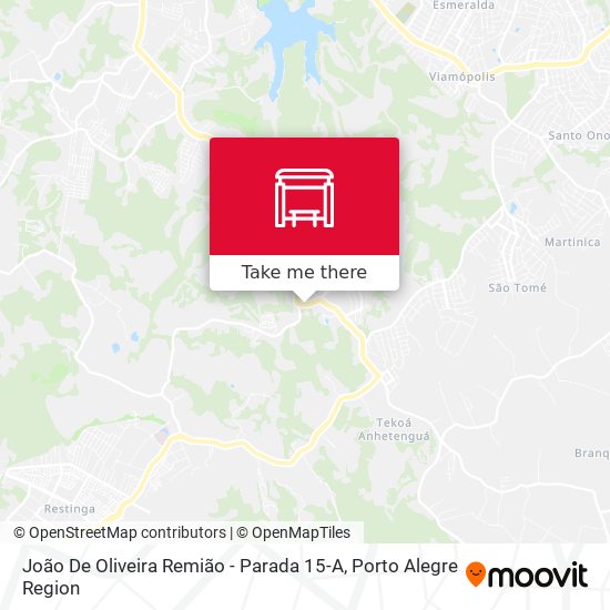 João De Oliveira Remião - Parada 15-A map