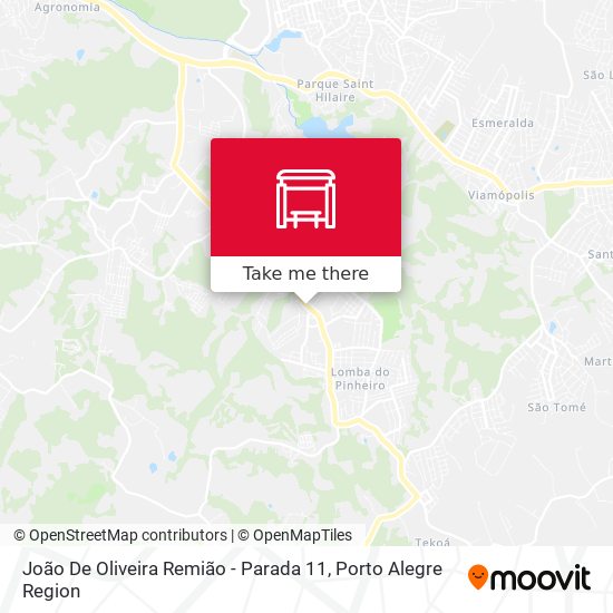 João De Oliveira Remião - Parada 11 map