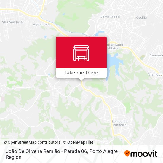 João De Oliveira Remião - Parada 06 map