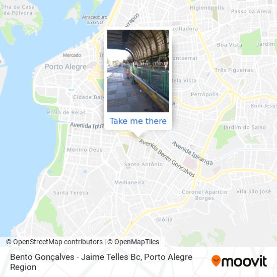 Bento Gonçalves - Jaime Telles Bc map